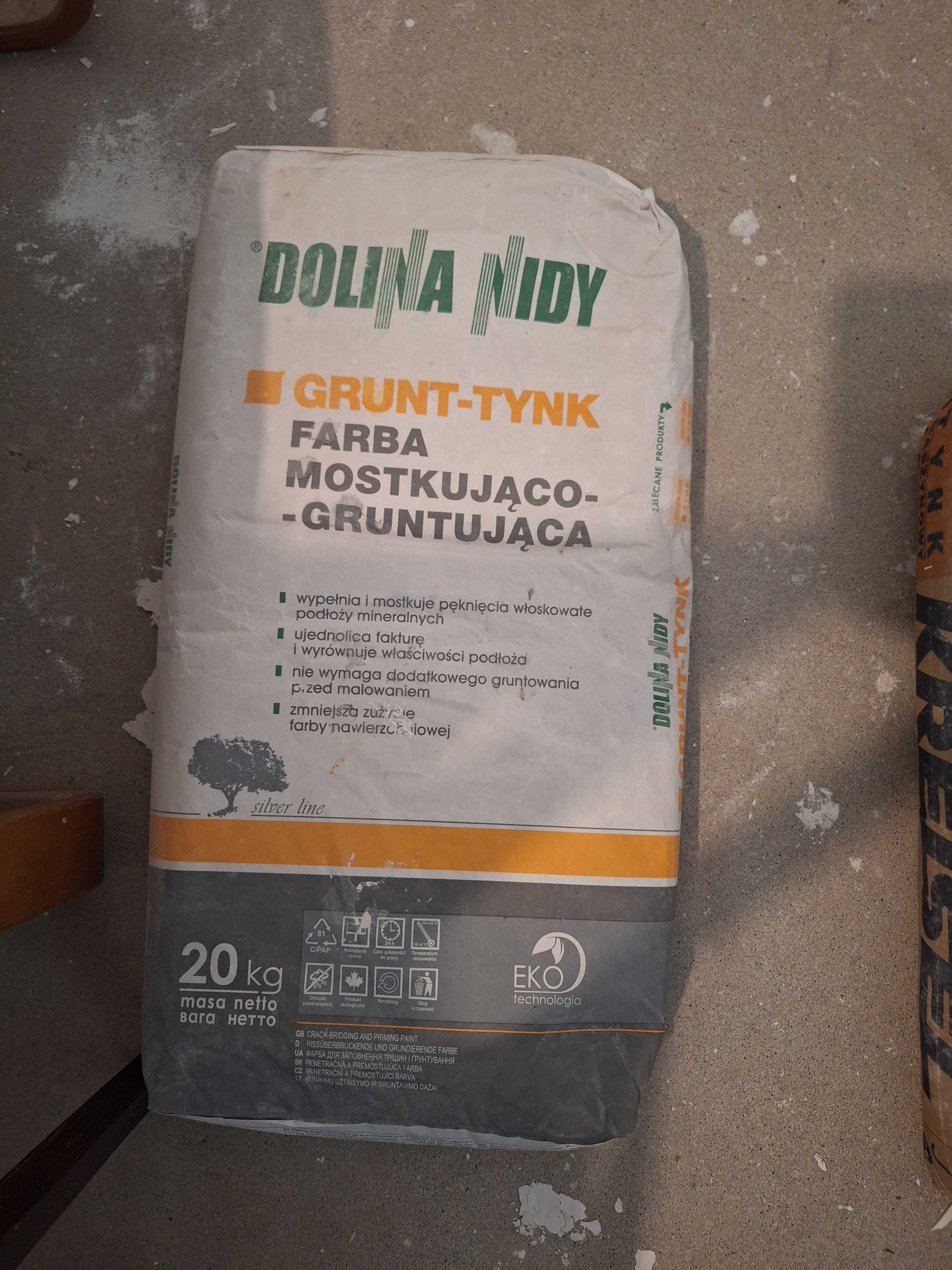 Farba Mostkująco-Gruntująca GRUNT-TYNK marki Dolina Nidy,