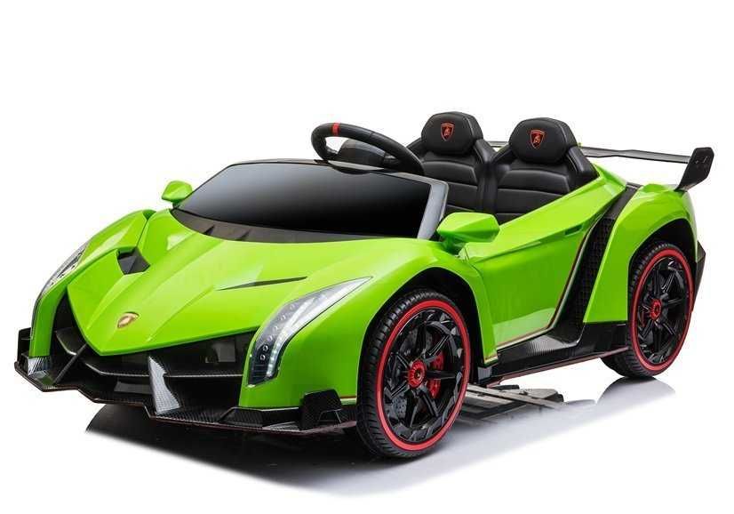 Auto na akumulator Lamborghini Veneno Zielony Rzgów Ptak Outlet