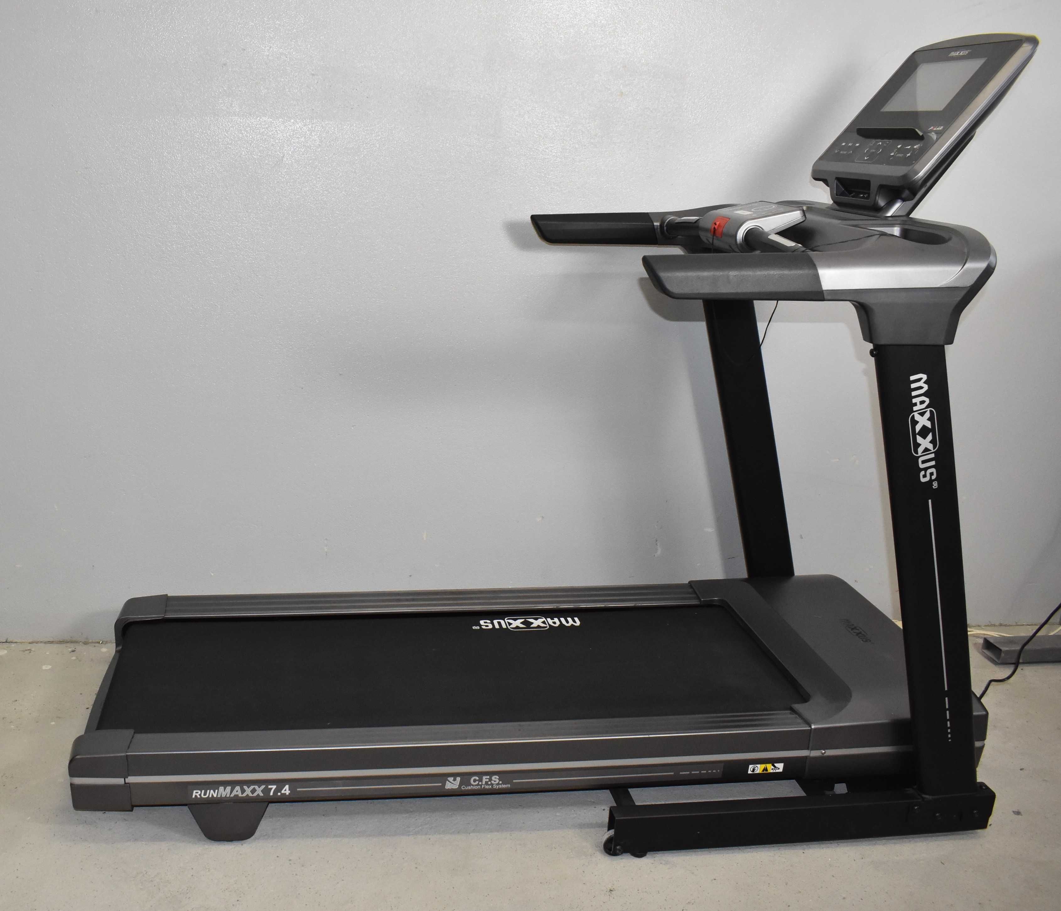 MAXXUS RUNMAXX 7.4 mocna SOLIDNA bieżnia do 130kg stan bdb WYSYŁKA!!