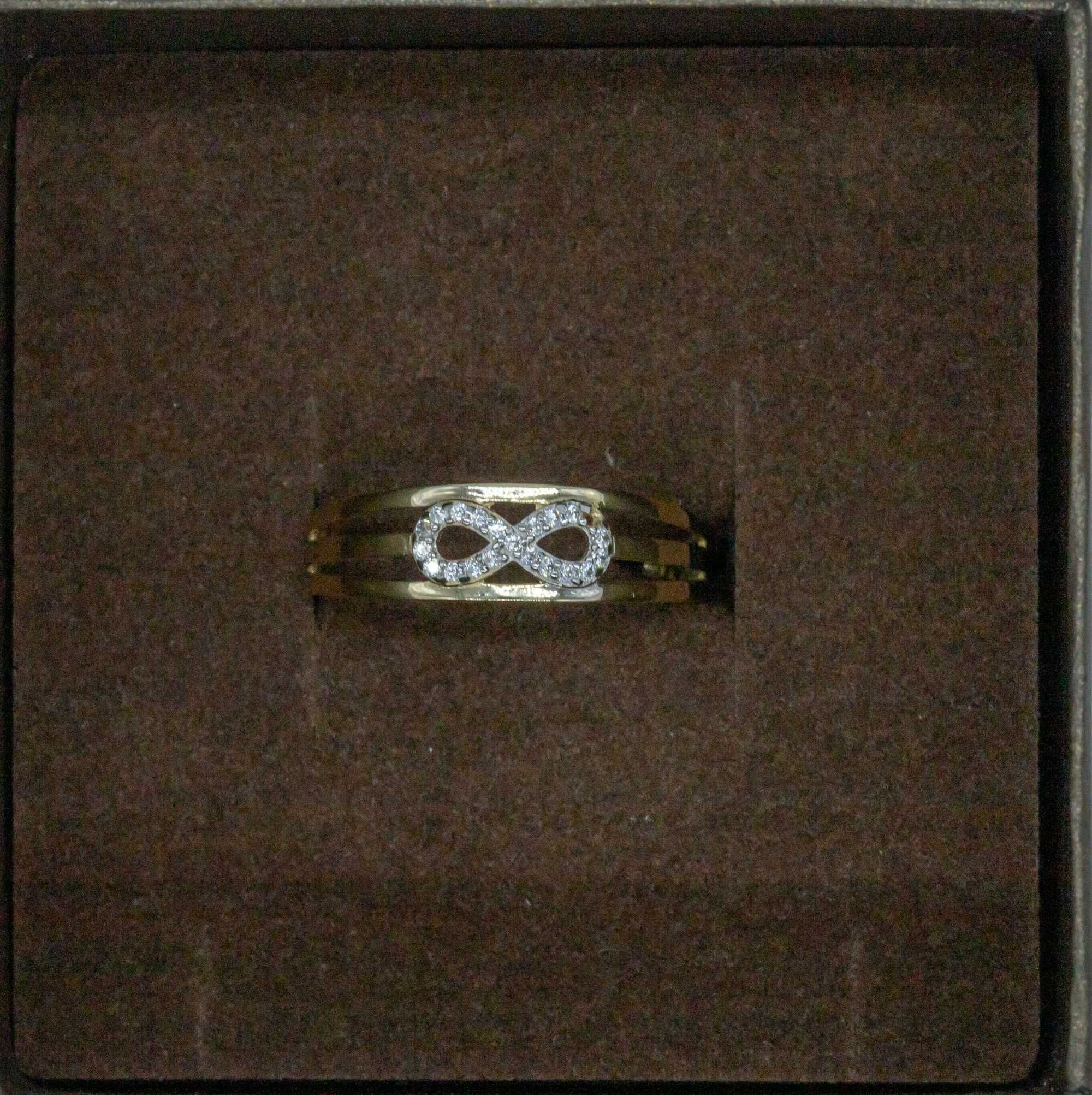 Złoty pierścionek 585 1,73 gram rozmiar 19 NOWY Okazja