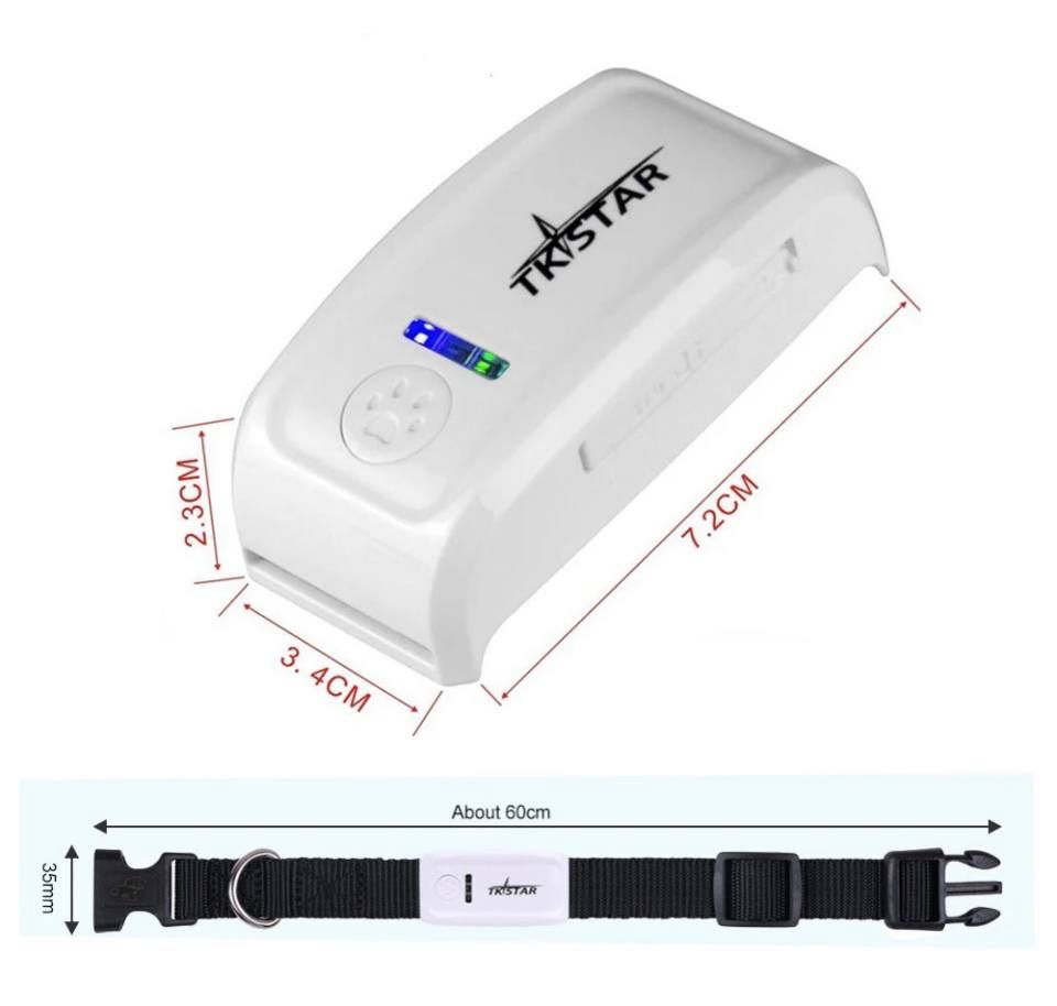 GPS трекер new ошейник для собак кошек TK909 TK STAR TK 909