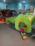 Tenda com túnel ikea