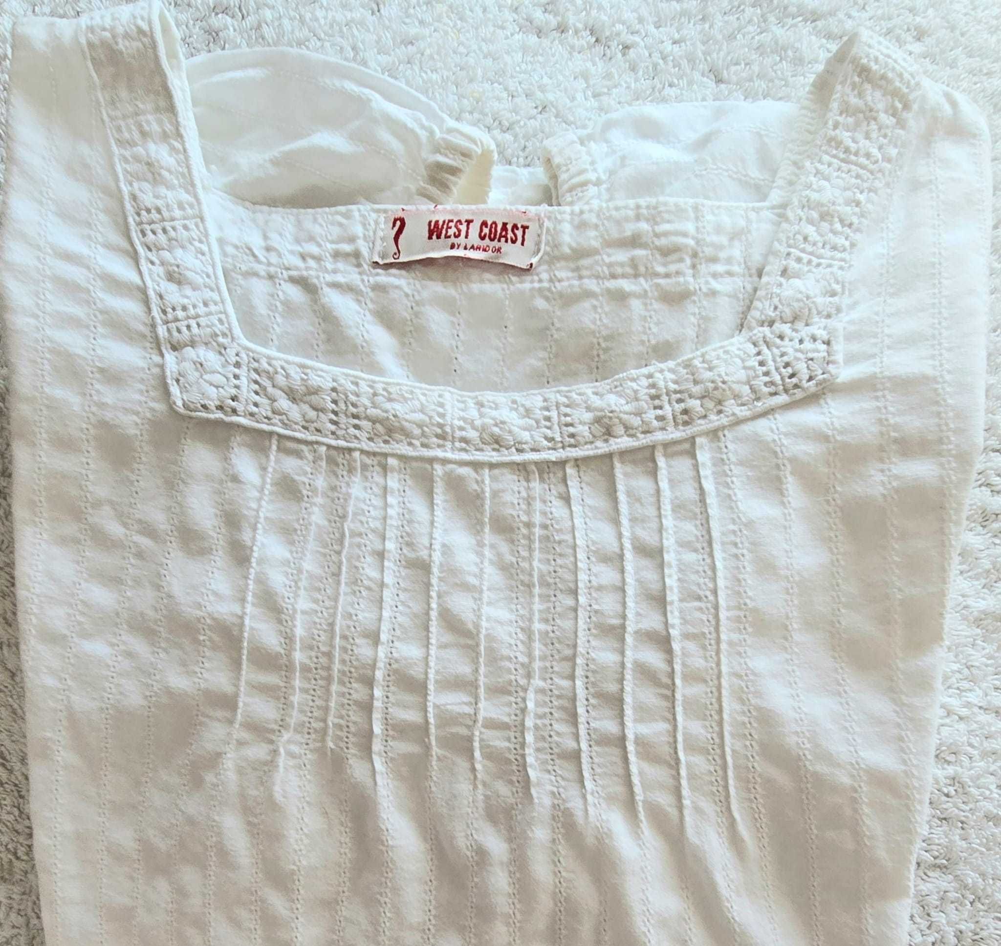 Blusa Branca com Bordado da Lanidor Jovem