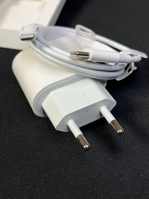 Оригінальна зарядка 20W для iPhone | Швидкий адаптер кабель Lighting