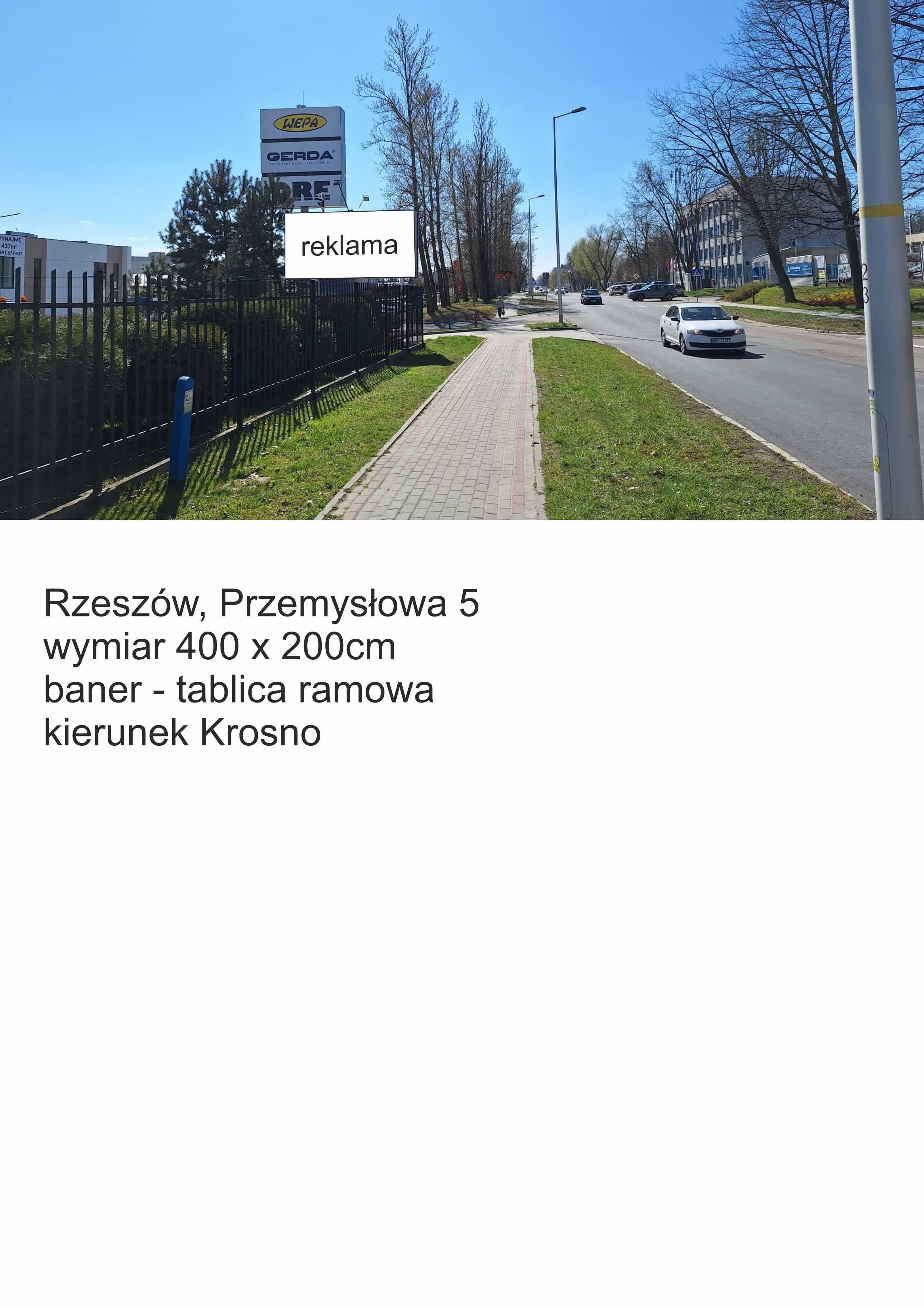 Reklama do wynajęcia bilbord, reklama Rzeszów, tania Reklama