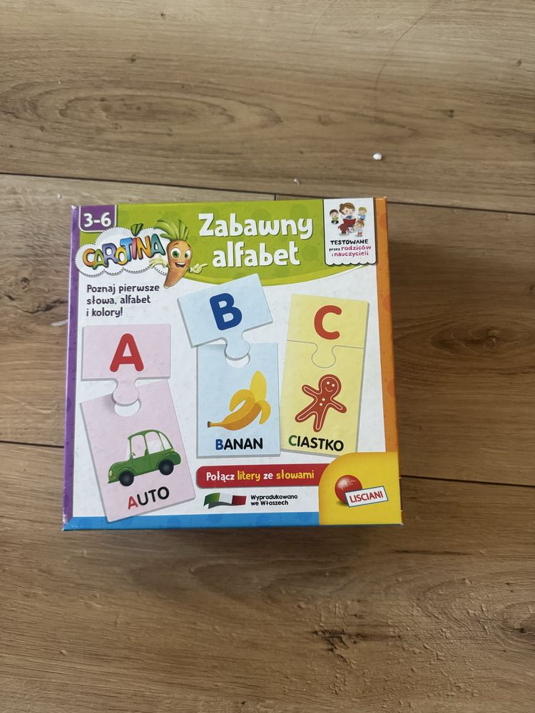 Zabawny alfabet Lisciani 3-6 lat