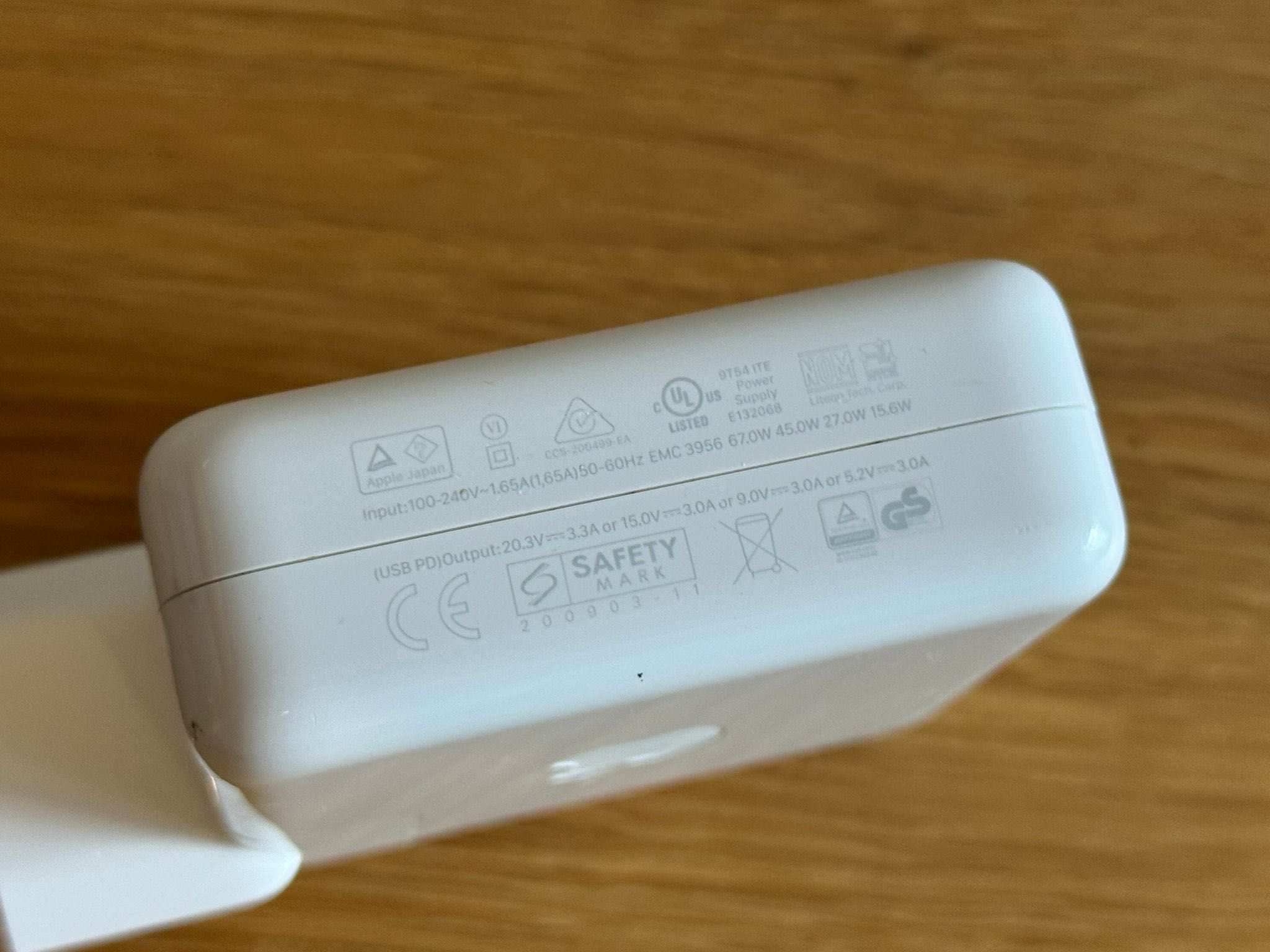 Ładowarka Apple USB C 67W