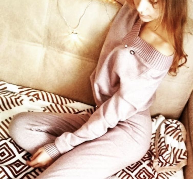 Костюм женский люрекс