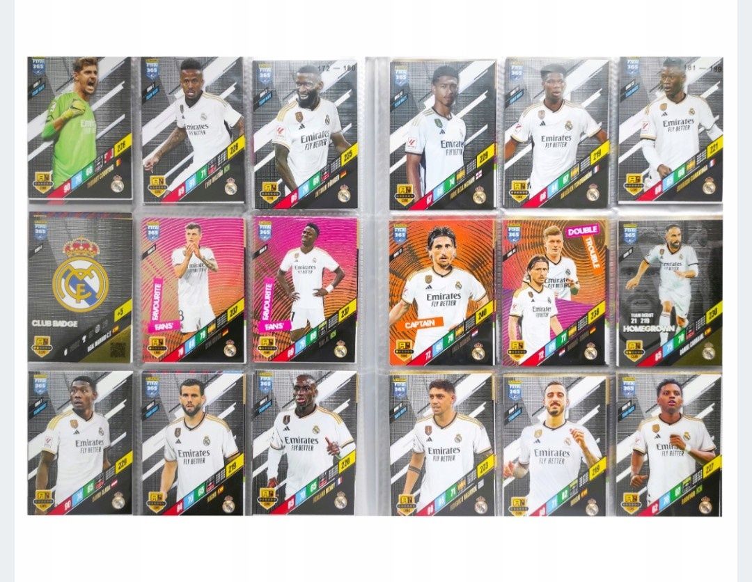 Nowe Limited Edition XXL duże karty panini FIFA 365 z 2024