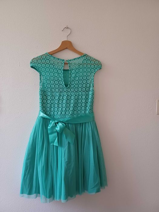 Vestido Festa Verde