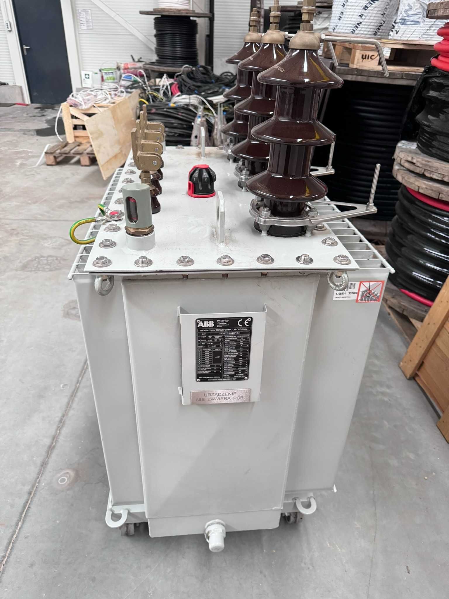 Transformator olejowy 160 kVA 21/0,42