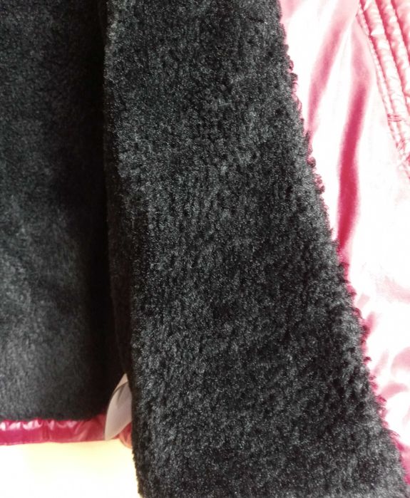 Ciepła gruba kurtka zimowa NEXT dla dziewczynki 7 lat 122 cm