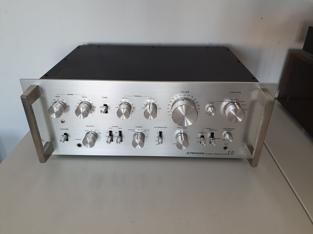 Pioneer c-77 , SPEC-1 . Przedwzmacniacz vintage