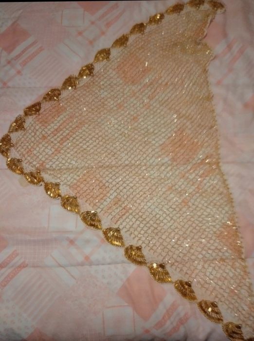 Capinha / mantilha de cerimónia - nova