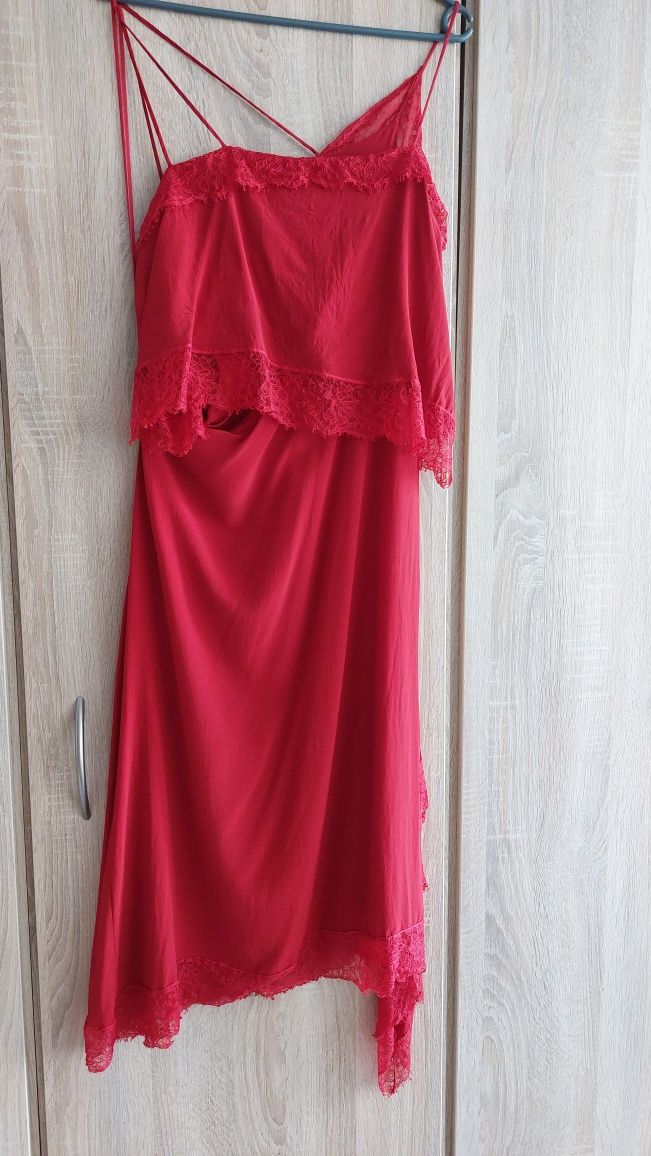 Sukienka w stylu bieliźnianym Zara Edition Limited