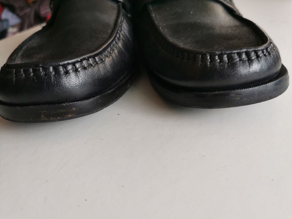 Buty meskie mokasyny skórzane firmy włoskiej Luca Milani  Rozmiar 43