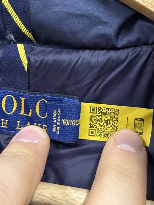 Оригінальна Пухова жилетка Polo Ralph Lauren