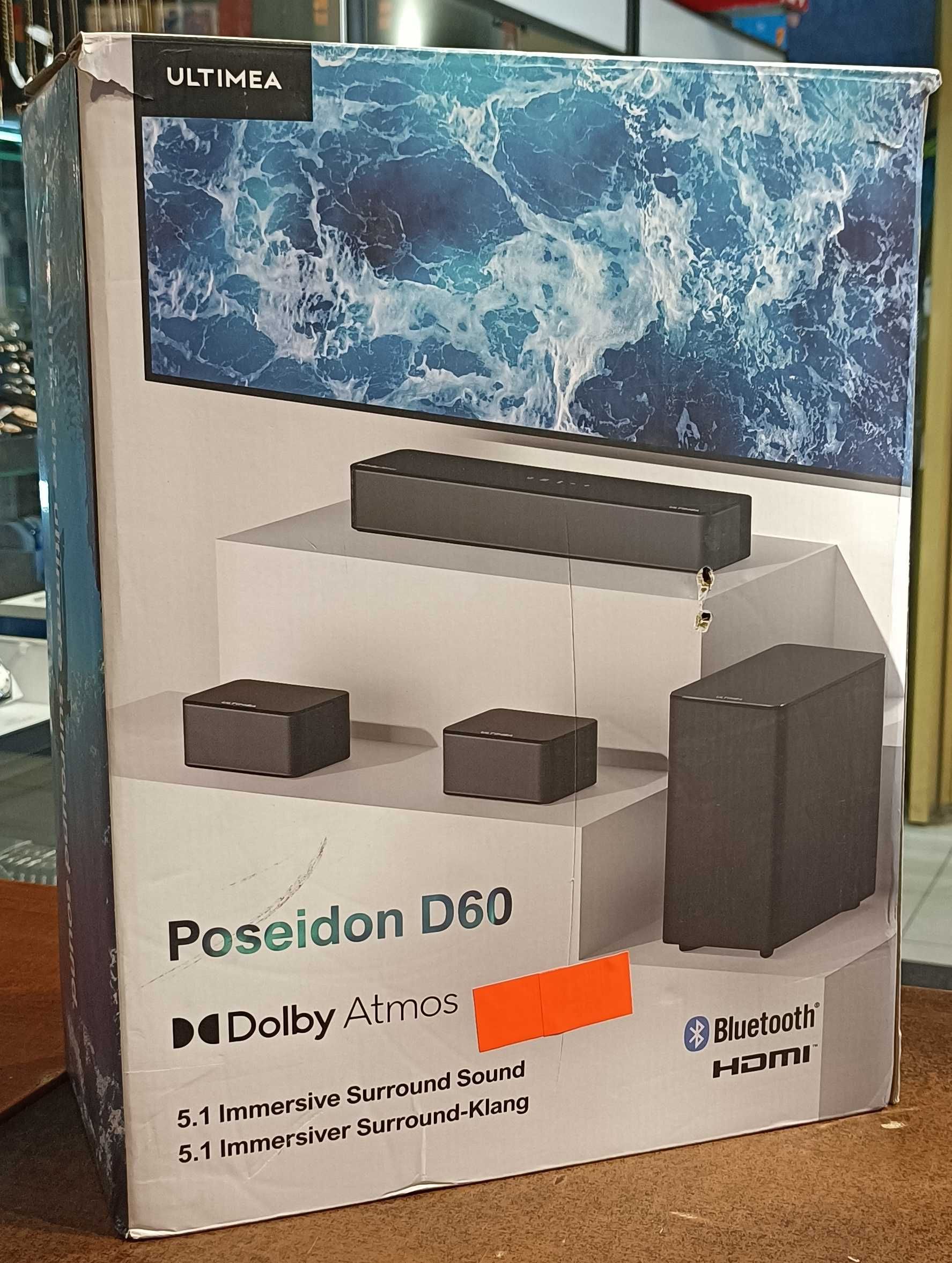 Soundbar ULTIMEA Poseidon D60 DOLBY ATMOS 3D Surround Sound System