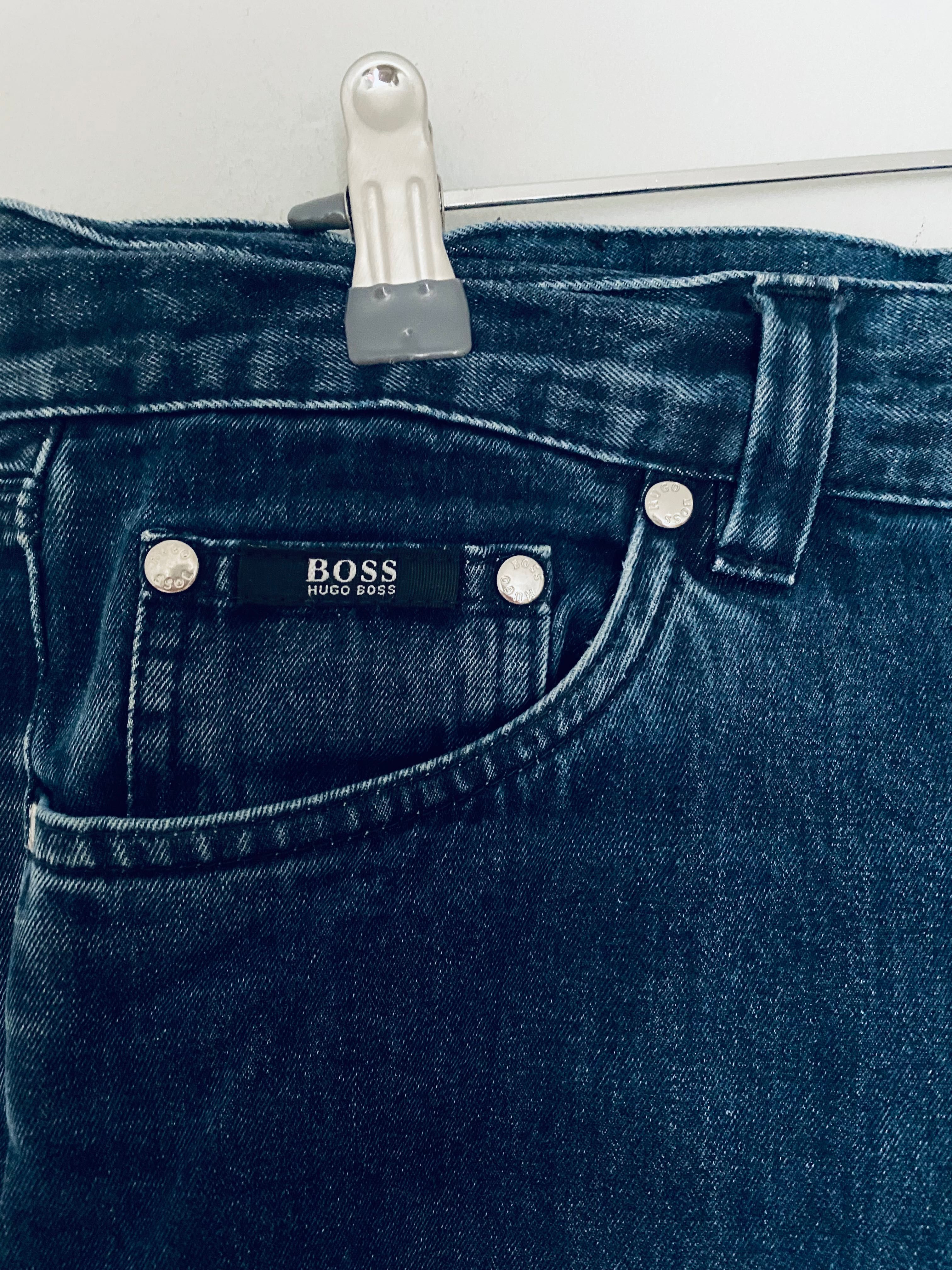 Jeansy Hugo Boss, rozmiar W:33, L:32