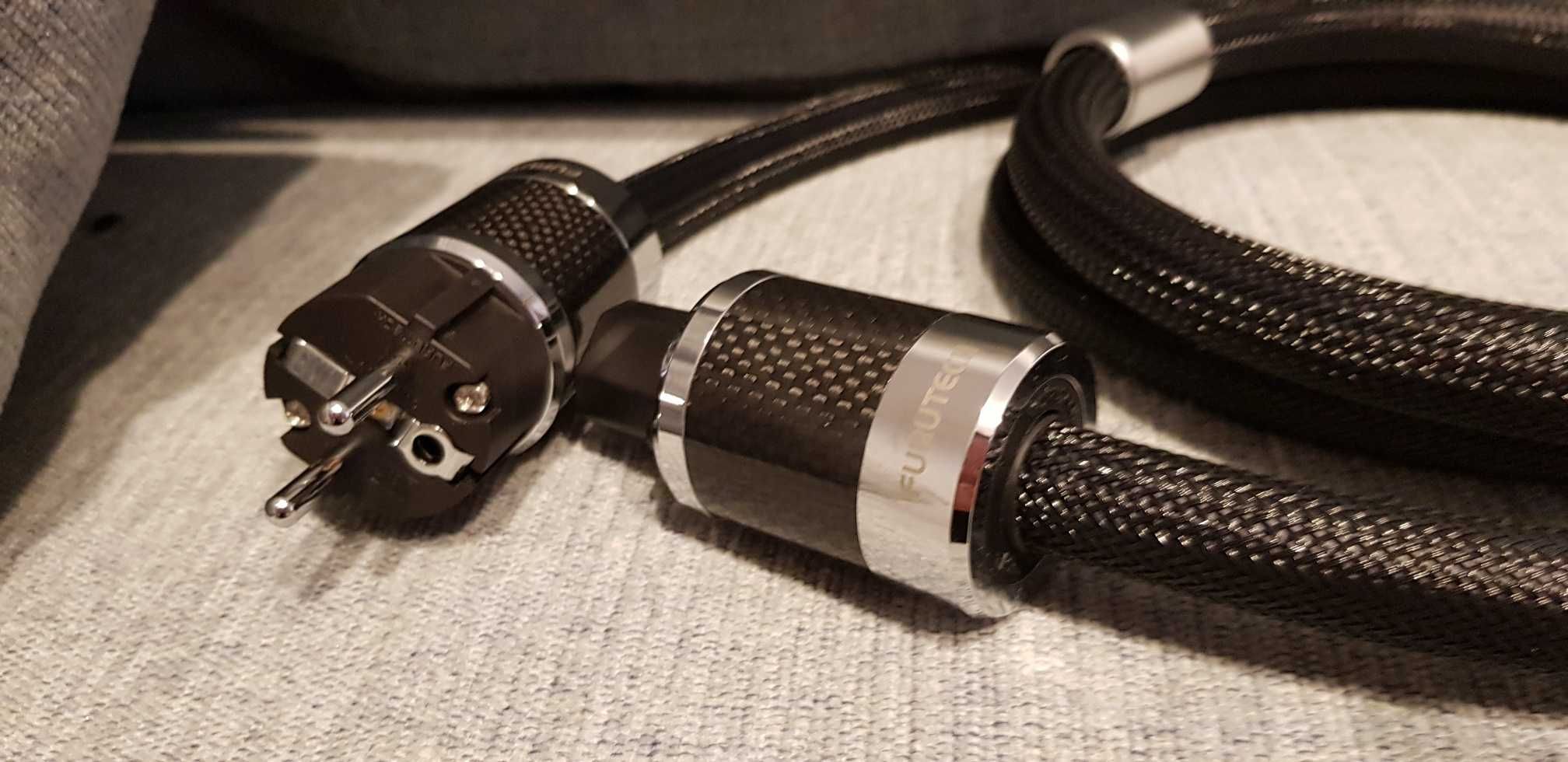 kabel zasilający furutech 1,5 m audio przewód cd dac streamer
