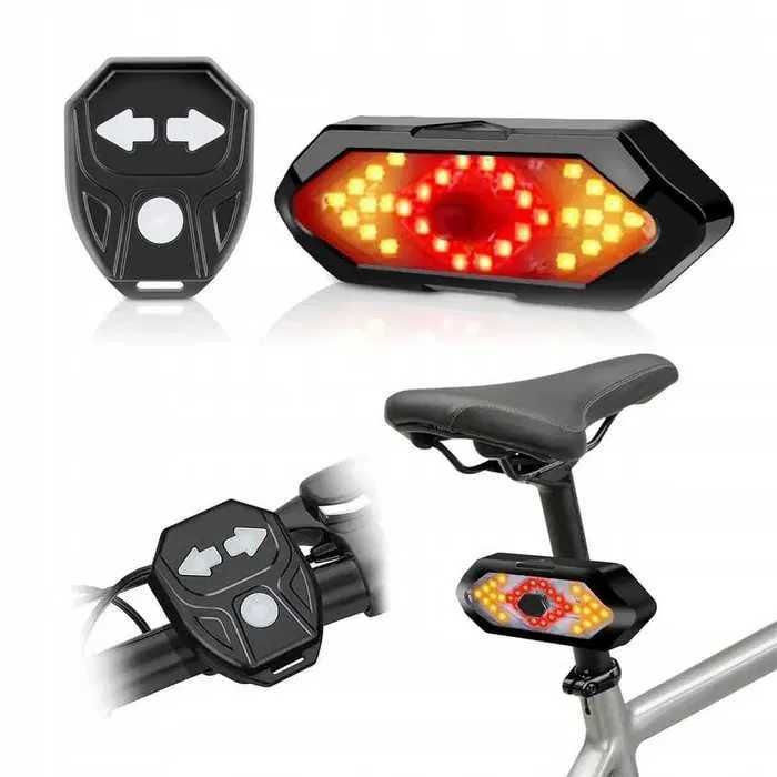 Lampka do roweru hulajnogi rowerowa z kierunkowskazem kierunkowskazy