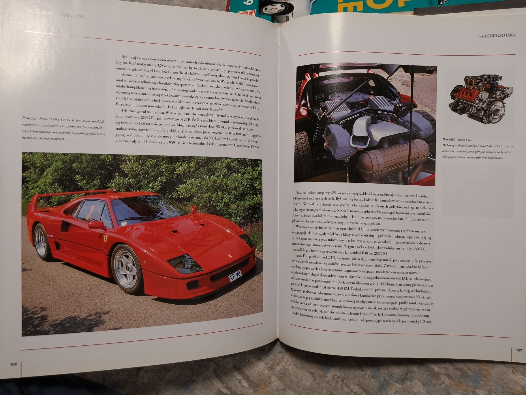 Książka Ferrari Wczoraj i dziś - dla fana motoryzacji