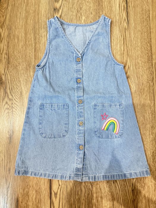 Джинсовий сарафан, плаття джинсове