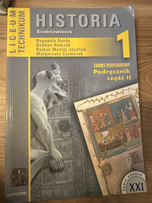 Operon historia sredniowiecze liceum technikum