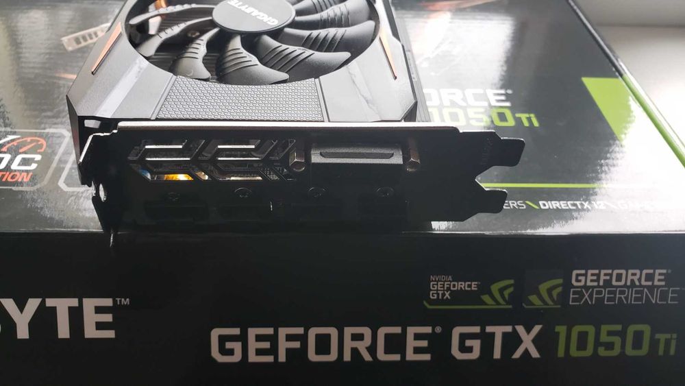 Відеокарта Gigbyte 1050ti Windforce OC 4GB