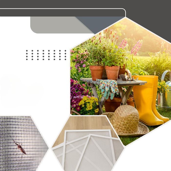 Moskitiera Ochronna Przeciw Owadom Włókno Szklane Rolka 100 cm x 12,5m