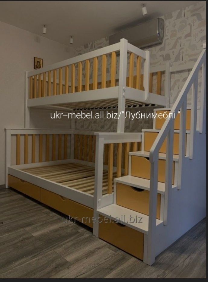 Кровать двухъярусная "Рио" ,двоповерхове  ліжко.