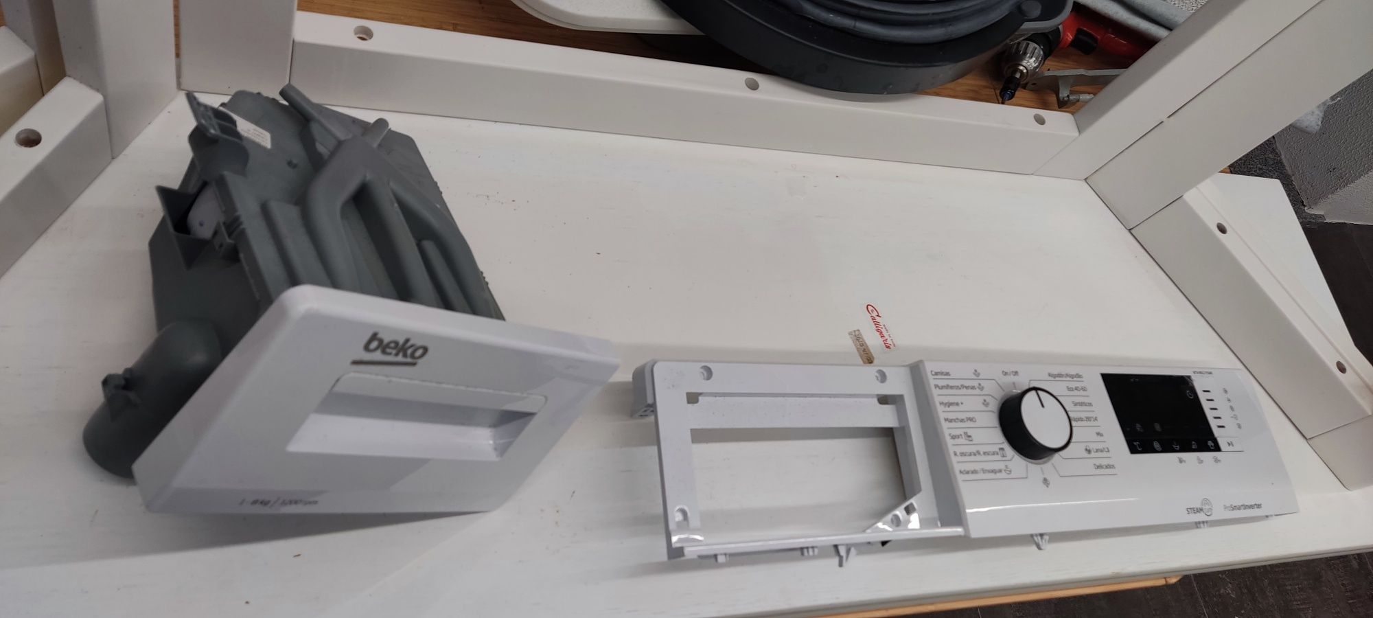 Máquina de lavar para peças