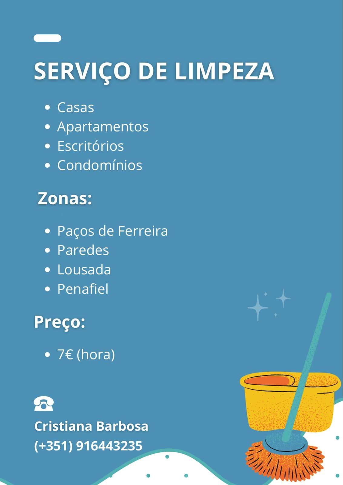 Serviço de limpeza