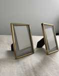 2 Paspatur (passe-partout) / moldura fotografia dourado