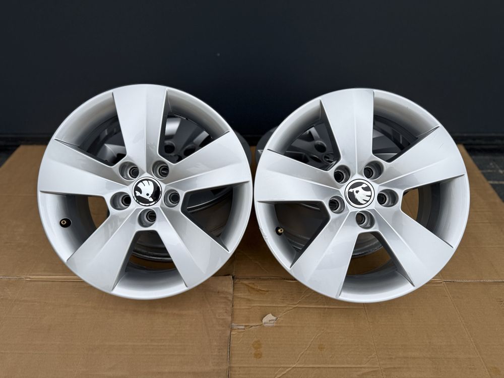 AluFELGI 15 cali 5x100 Skoda Fabia Rapid Scala Kamiq Roomster