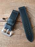 Pasek do zegarka 24 mm ręcznie robiony skóra naturalna handmade