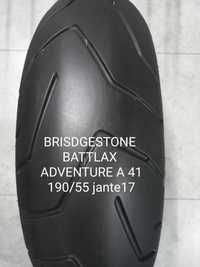 Pneu mota seminovo 190/55/17 Bridgestone battlax adventure, 41