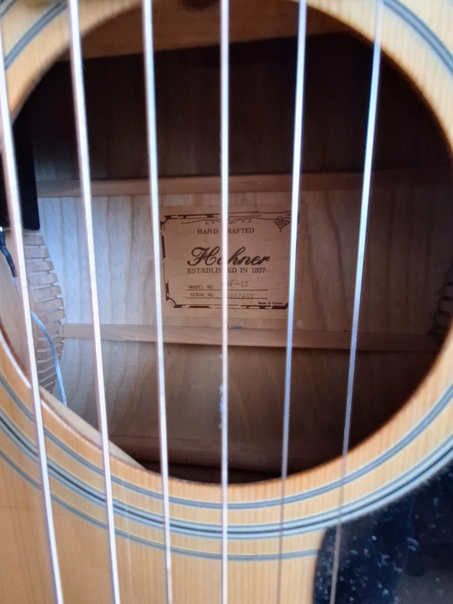 Gitara akustyczna Hohner