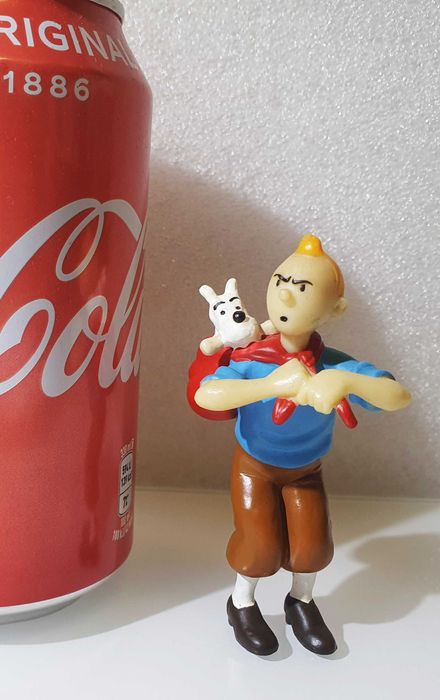 Antigo PVC ~ "TINTIN & MILOU" ~ Moulinsart (Atlas) ~ 2003
