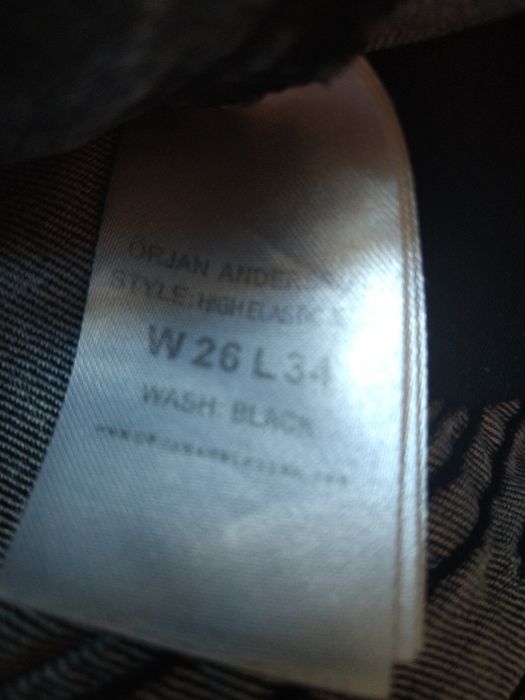 Spodnie wysoki stan r. S szare