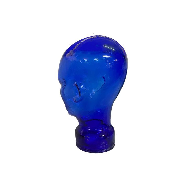 Vintage Cabeça Manequim em Vidro