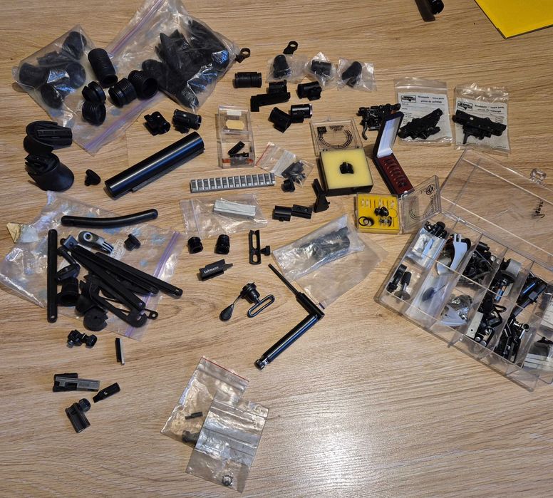 Muszka tunelowa przeziernik diopter inserty celownik Anschutz