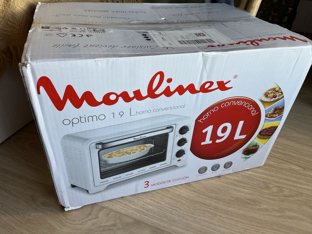 Moulinex ox441110 piekarnik Optimo biały 19 l