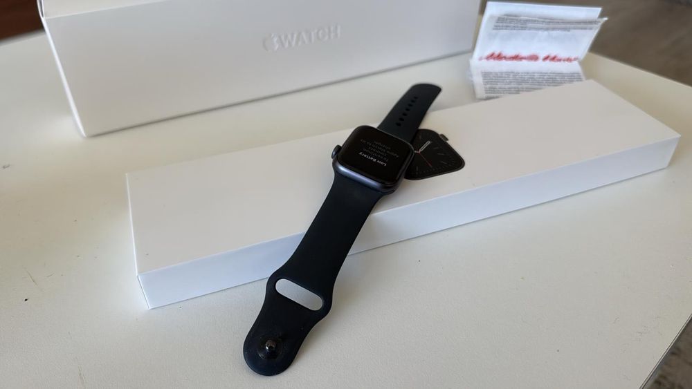 Vendo Apple Watch S6 40mm Preto Fatura de Compra