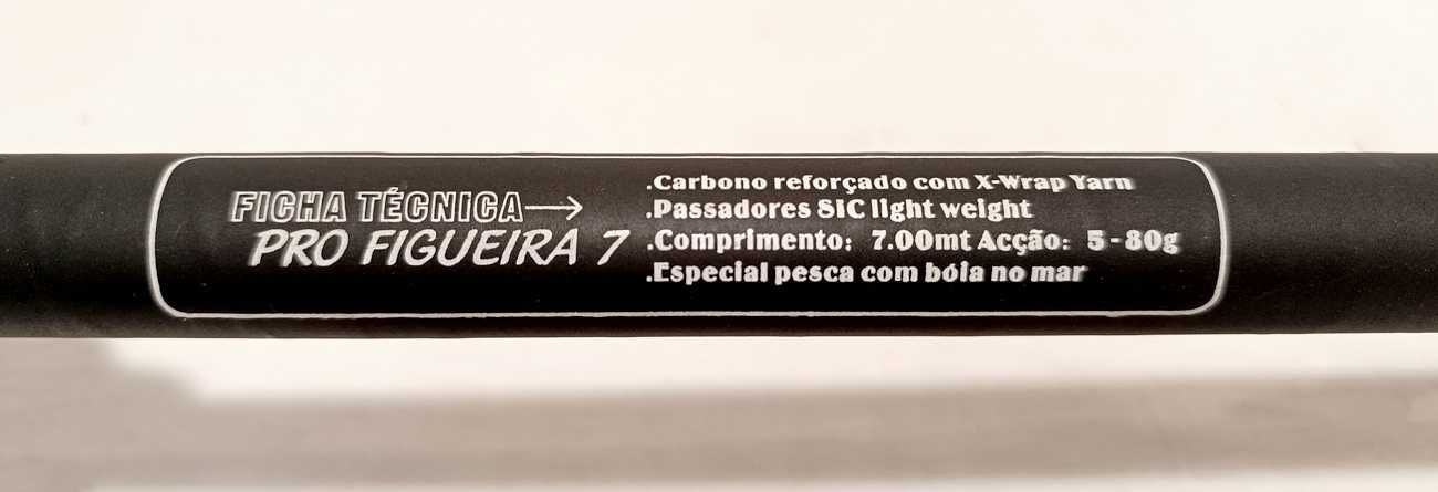 Cana de Pesca BARROS PRO FIGUEIRA 7m X-Wrap Power Action 700 c/Carreto