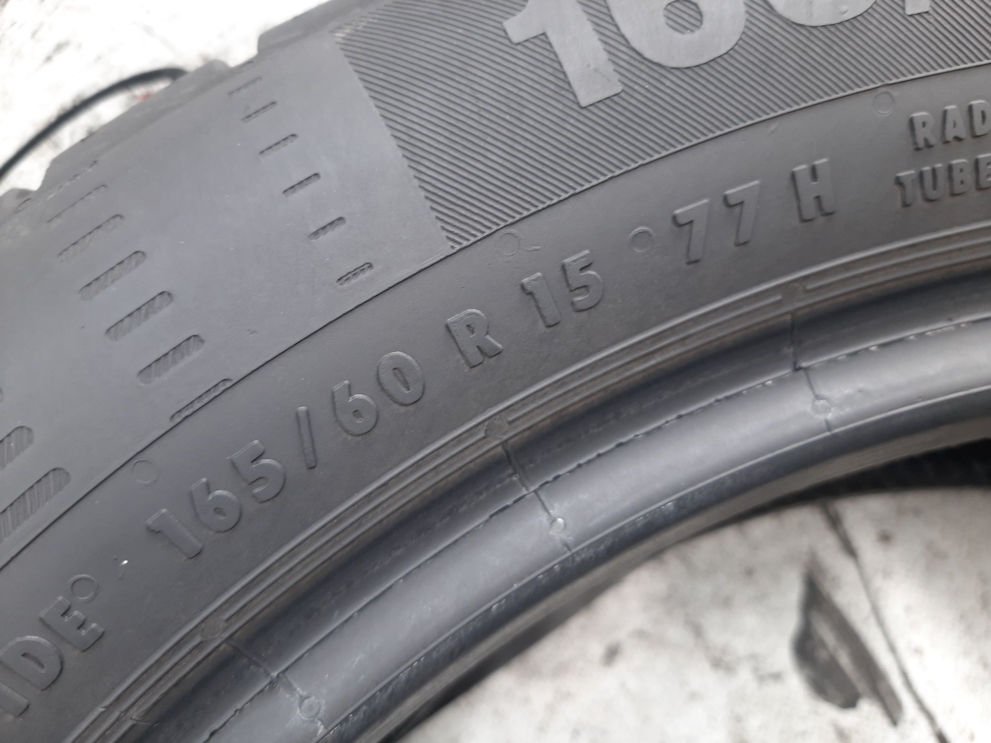 165/60r15 77H Continental ContiEcoContact 5
