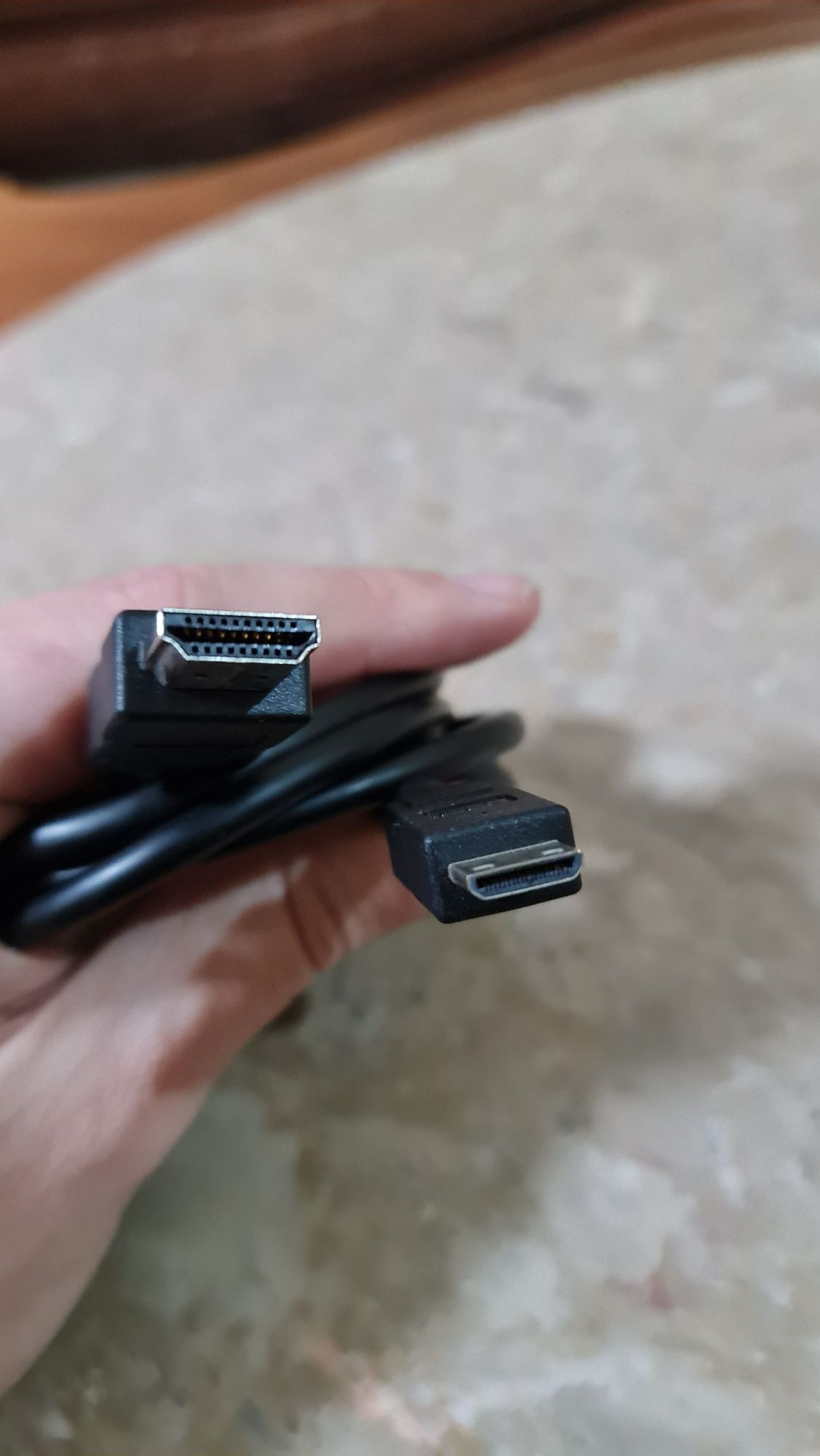 Cabo mini HDMI para HDMI