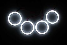 RINGI LED COTTON białe BMW E90 prelci XENON 2 x 106mm 2 x 120mm