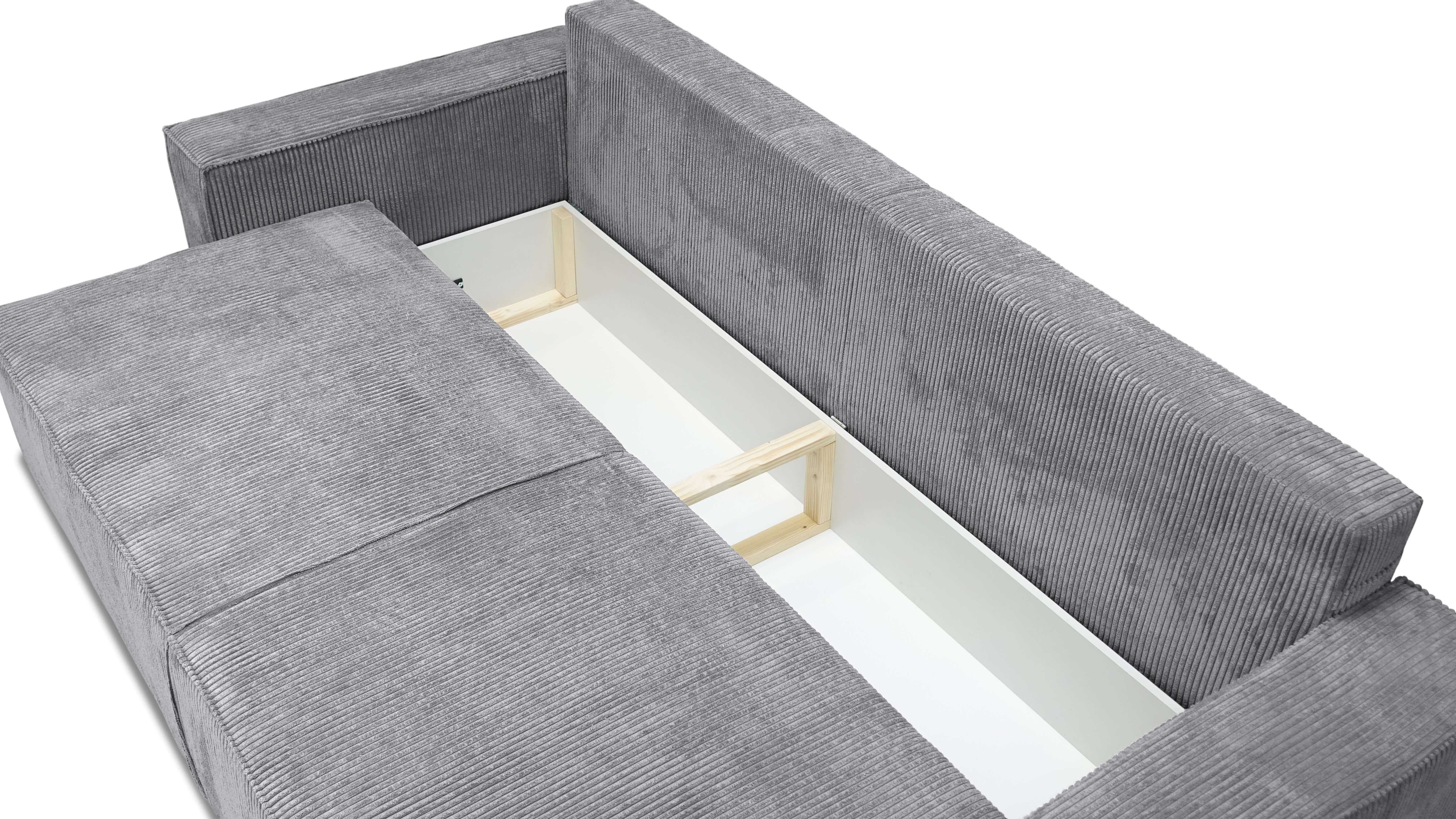 Sofa kanapa LUX funkcja spania pojemnik automat DL Bonell
