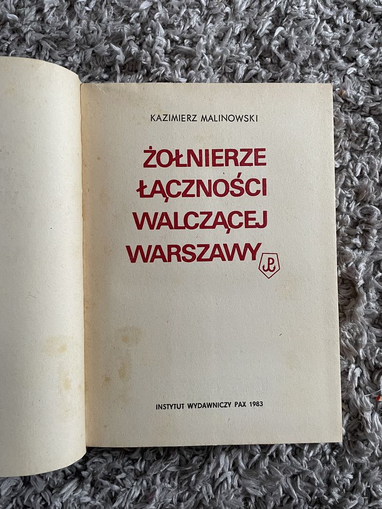 Żołnierze łączności walczącej Warszawy Kazimierz Malinowski